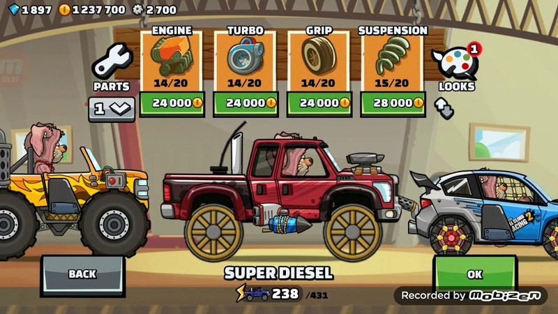 Hcr2 Pumpkin Festival points low lvl carsparts Hill climb racing