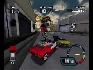 Demolition Racer PS1 Intro + Gameplay