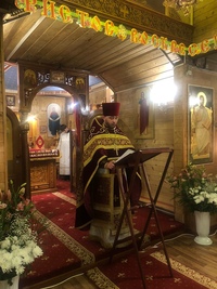 Храм Святых Праведных Иоакима и Анны на проспекте Науки в Санкт-Петербурге