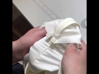 Как быстро вшить потайную молнию и обтачать молнию подкладом