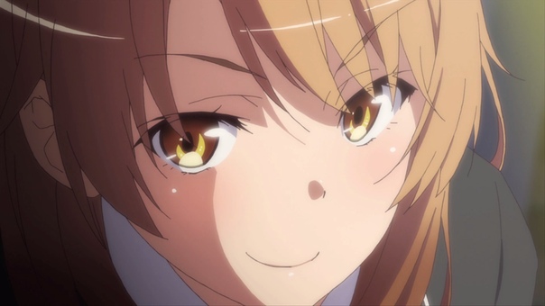 Anime girl giving head