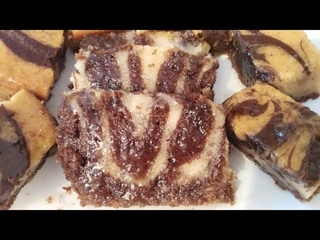 Bakina kuhinja - posni sočni mramorni kolač (juicy colorful cake)