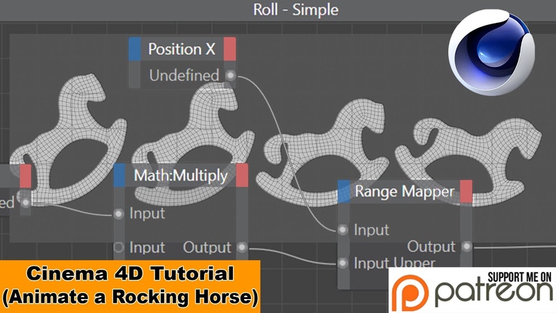 ANIMATE A ROCKING HORSE ( Cinema 4 D
