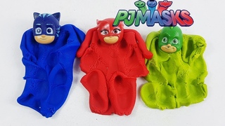 PijaMaskeliler Oyun Hamurları ile Eğlenceli Kıyafetler Yapıyorlar