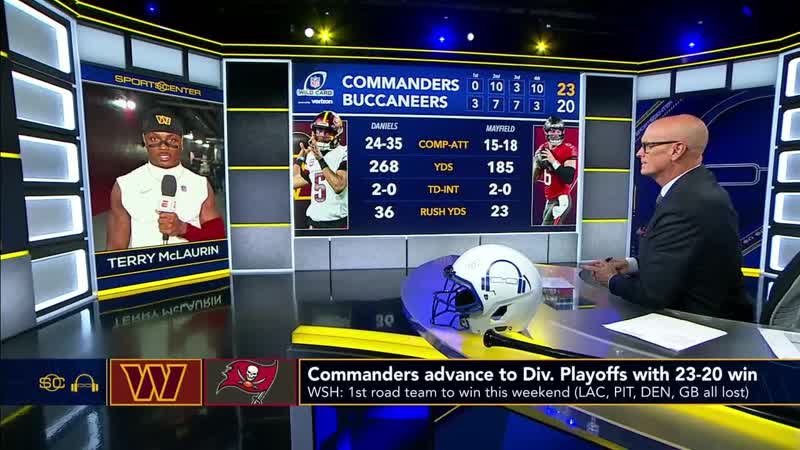 UNBELIEVABLY REAL Terry Mc Laurin talks Commanders walk off win and Lions matchup, SC with