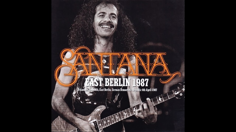 Santana Live im Palast der Republik East Berlin, GDR, 6th April 1987 (re cut and sound