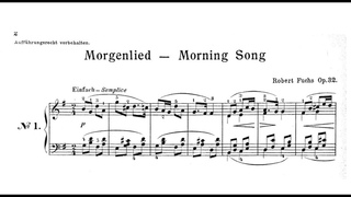 Robert Fuchs - Jugendklänge,  // [22 pieces]