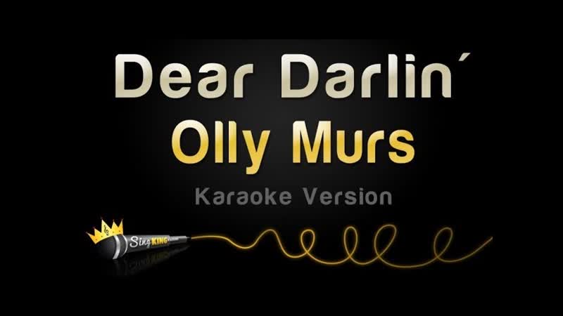 Olly Murs Dear Darlin ( Karaoke