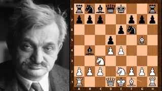 Outrageously Accurate Player ahead of his time! || Emanuel Lasker vs Richard Reti || New York 1924