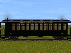 RGS 284 Caboose Coach Car