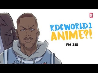 Drawing RDCWorld1 in ANIME Art Style!