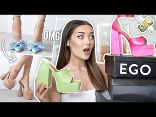 TRYING ON SHOES FROM EGO... ARE THEY WORTH THE HYPE! + GIVEAWAY!