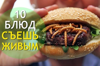 10 Самых Садистских БЛЮД В Мире! Съешь Живым! Шок!