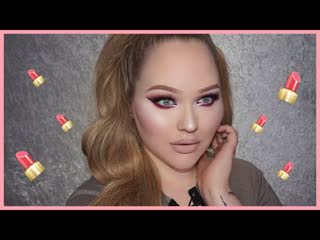 FULL FACE USING ONLY LIQUID LIPSTICKS Challenge | NikkieTutorials