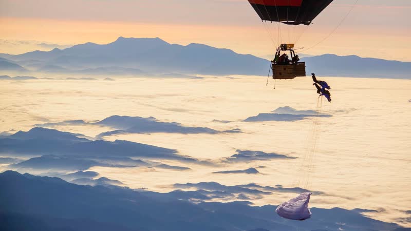 The Human Slingshot High Altitude