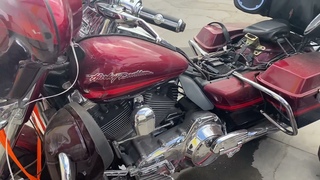 Запуск Harley-Davidson Electra CVO FLHTCUSE4 2009. Часть 2