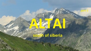Wonderful relaxing music against the background of mountain Altai.