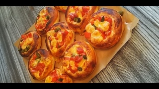 Мини пицца в духовке! #минипицца