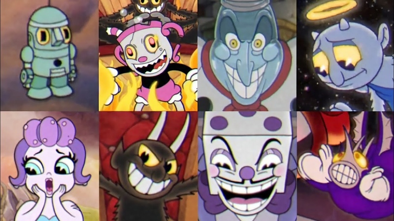 Cuphead + DLC All 40 Bosses with Ms. Chalice ( A+