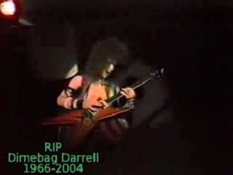 dimebag darrel guitar solo live