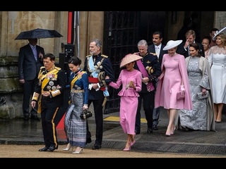 STUNNING OUTFITS AT THE CORONATION IN UK-PART I