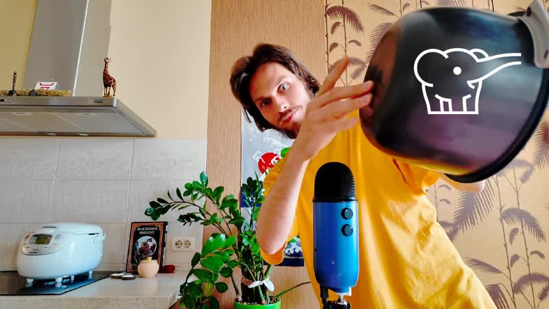 Singing rice Bowl tapping