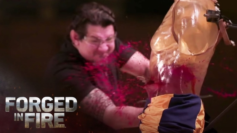 MASSIVE Zweihander Sword PULVERIZES the Final Round, Forged in Fire,