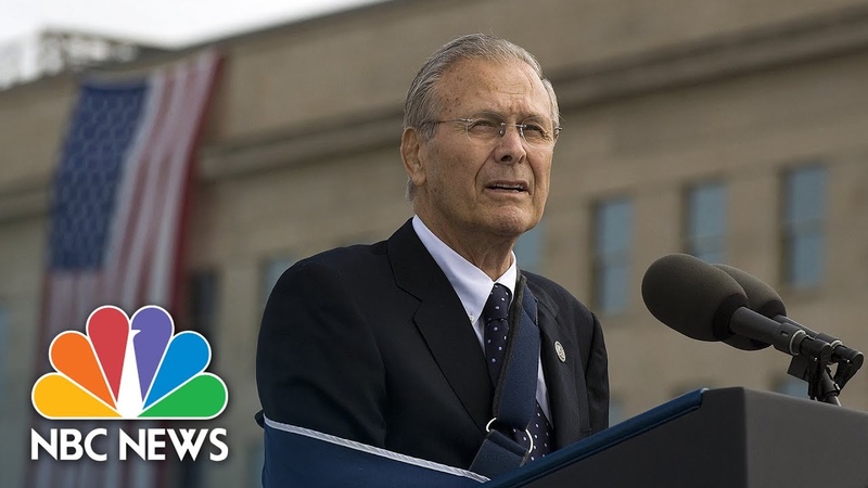 Former Defense Secretary Donald Rumsfeld Dead at Age
